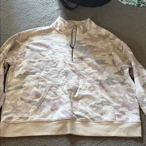 Old Navy Women’s Zip-Up Sweater in Camouflage